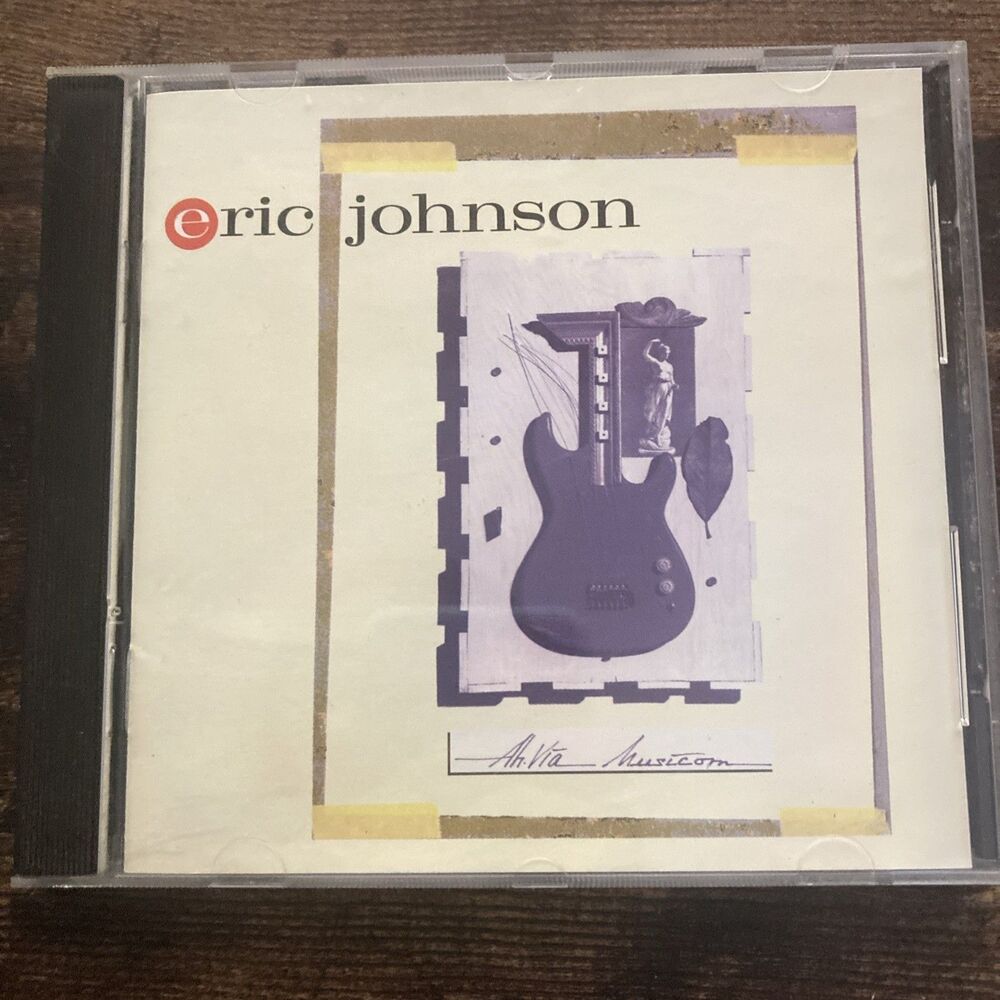 Eric Johnson Ah Via Musicom CD 1990 Capitol Rock Guitar Cliffs of Dover